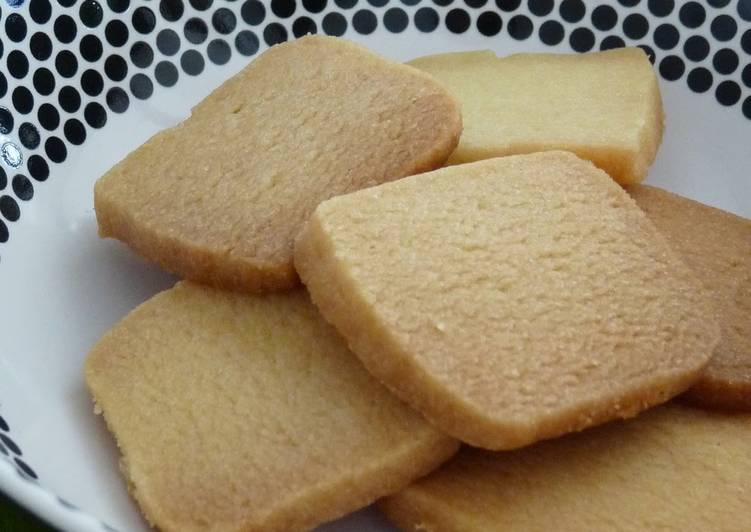 Steps to Prepare Any-night-of-the-week Easy Shortbread Cookies