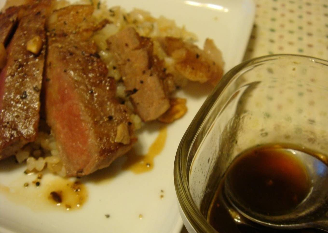 Japanese-style Garlic Steak Sauce