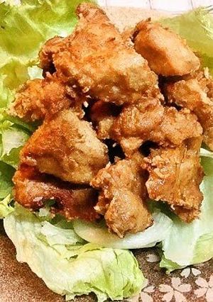 A picture of Izakaya-style Deep-fried Tuna.