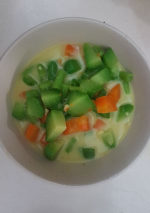 Foto resep Sayur boncis, labu dan wortel kuah kuning