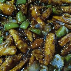 A picture of Chilli baby corn.