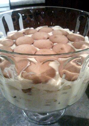 A picture of Creamy Banana Pudding.