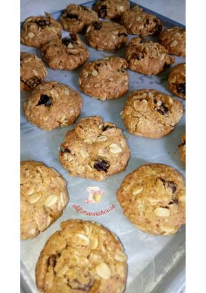 Foto resep Oatmeal Raisin Cookies