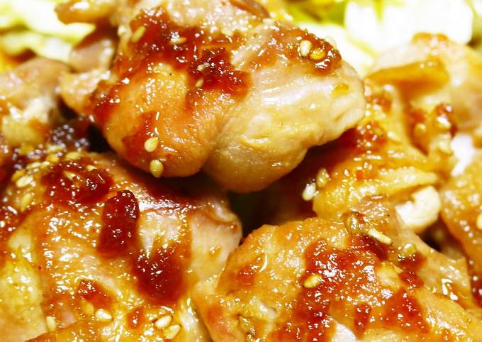 Sautéed Chicken Thighs with My Special Sauce