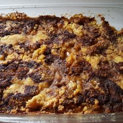 A picture of Spiced Apple and Cinnamon Dump Cake.