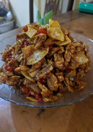 Foto resep Kering tempe krenyes simple