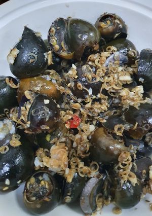 Hình của món Ốc bươu xào mẻ!.