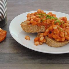 Homemade Baked Beans A picture of Homemade Baked Beans.