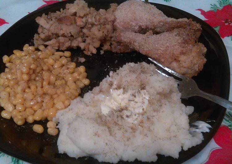 Step-by-Step Guide to Prepare Any-night-of-the-week Oven baked breaded chicken drums