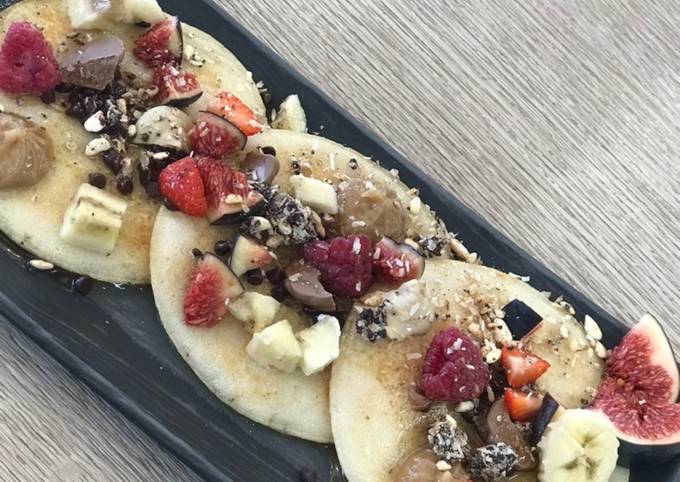 Recette Délicieux Pâte à pancake vegan