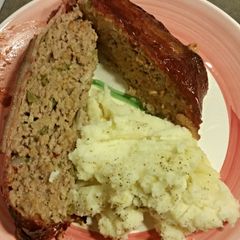 A picture of Nessa's Meat Loaf.