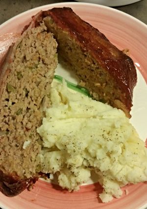 A picture of Nessa's Meat Loaf.
