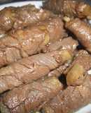Osechi Hachiman Rolls (Burdock Root Rolled in Meat)
