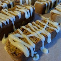 A picture of Pumpkin Pie Biscotti.
