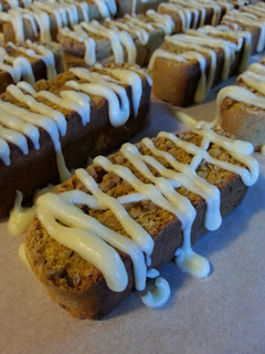 A picture of Pumpkin Pie Biscotti.