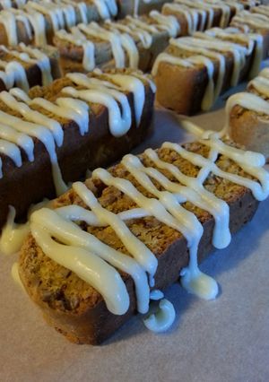 A picture of Pumpkin Pie Biscotti.