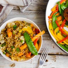 A picture of Stir fried Veggies.