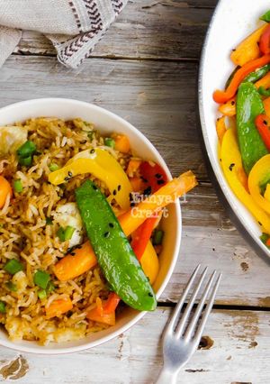 A picture of Stir fried Veggies.