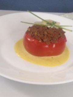 Una foto de Tomates rellenos