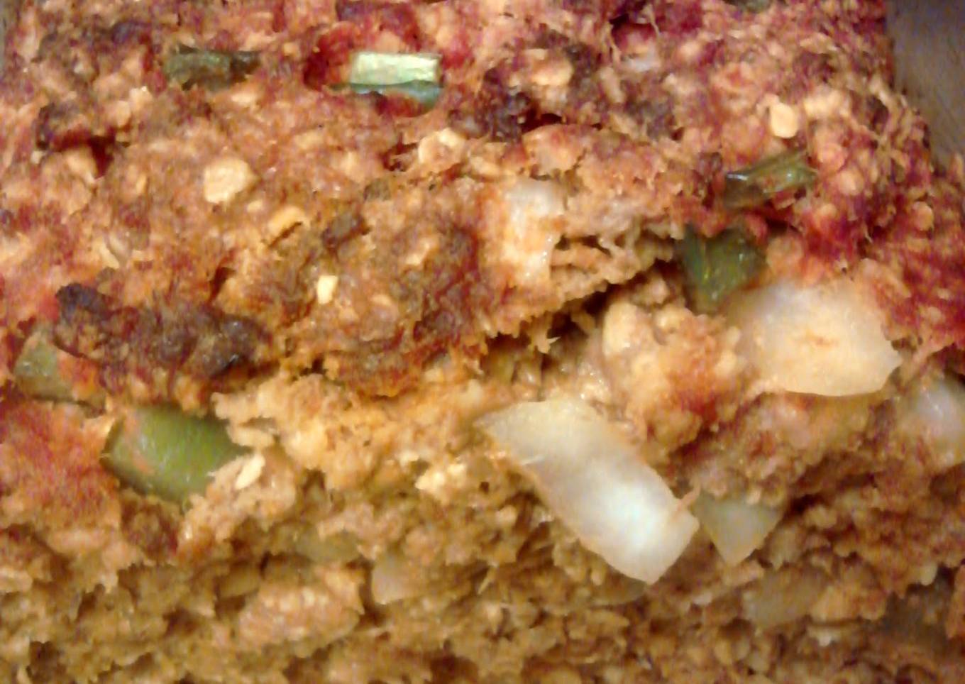 It's a very juicy meatloaf.