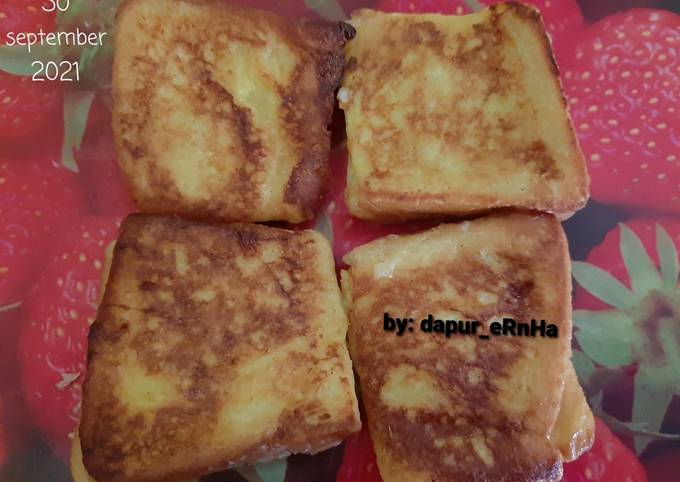 Bagaimana Menyiapkan Cheese French Toast Anti Gagal
