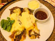 Una foto de burritos con cheddar