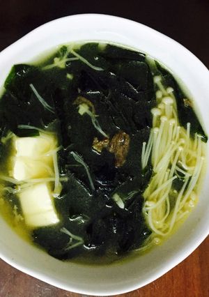 Hình của món Canh rong biển.