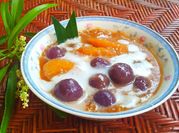 Gambar kolak ubi ungu