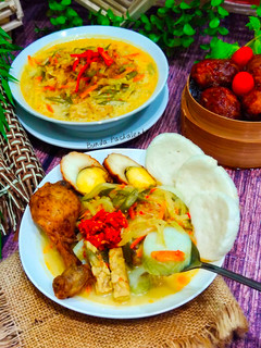 Foto resep Lontong Sayur Labu Siam