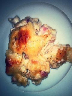 A picture of Bubbled Chicken Cordon Bleu.