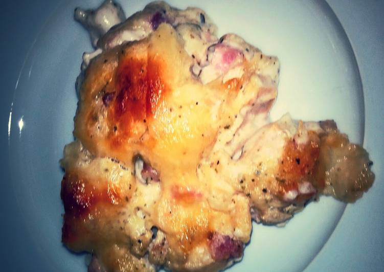 Step-by-Step Guide to Prepare Tasty Bubbled Chicken Cordon Bleu