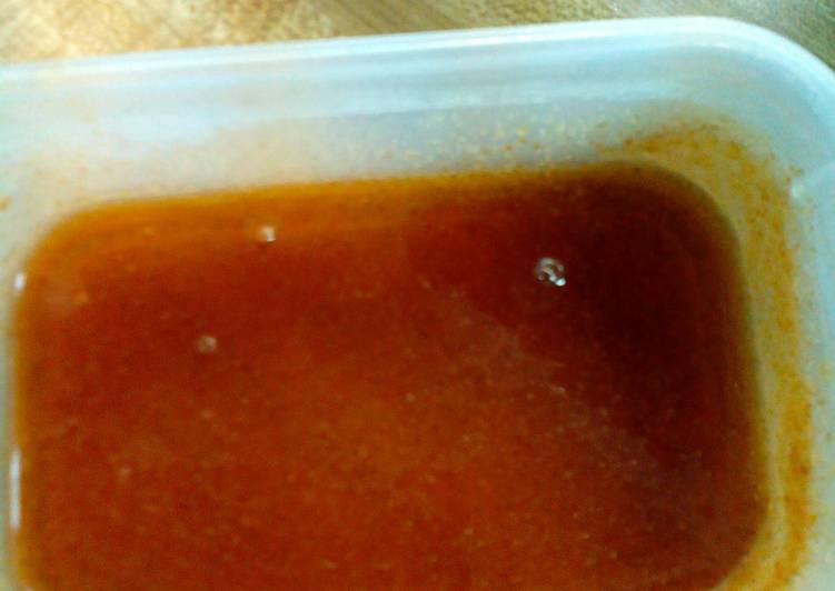 Simple Way to Prepare Speedy Agave Sriracha Sweet Glaze