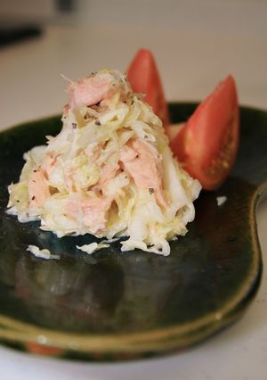 A picture of Easy 5 Minute Cabbage Salad.