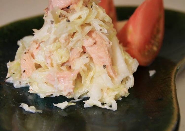 Easy 5 Minute Cabbage Salad