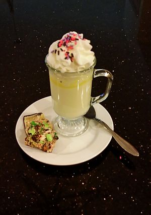 A picture of Hot White Chocolate.