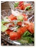 Tomato and Salmon Red Marinated Salad