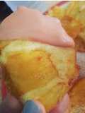 Fried Breadfruit (Tostones de pana) with "Fancy Sauce" (Mayo/ketchup)