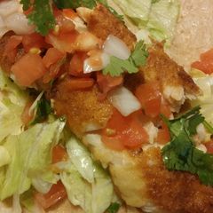 A picture of Fish Tacos.