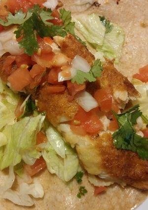 A picture of Fish Tacos.