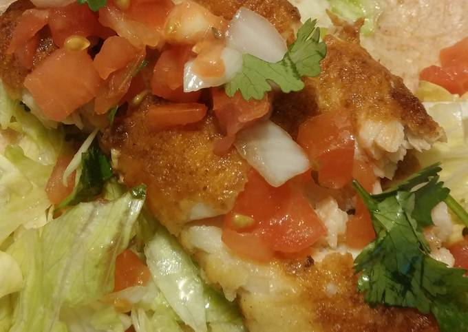 Yummy Food Mexican Cuisine Fish Tacos