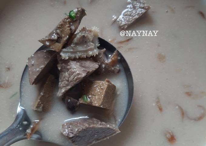 Coto Makassar (Daging sapi&Jeroan)