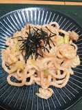 Chewy Seafood Mentaiko Yaki Udon