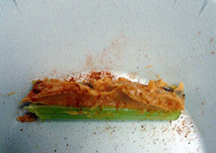 Recipe of Any-night-of-the-week Twist of India celery and peanut butter