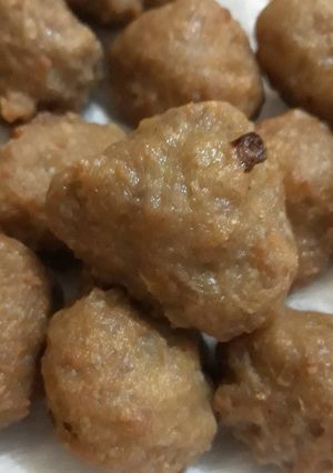 Foto resep Bakso goreng 🐷