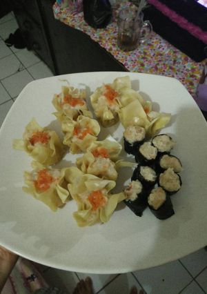 Foto resep Siomay ayam udang dan nori