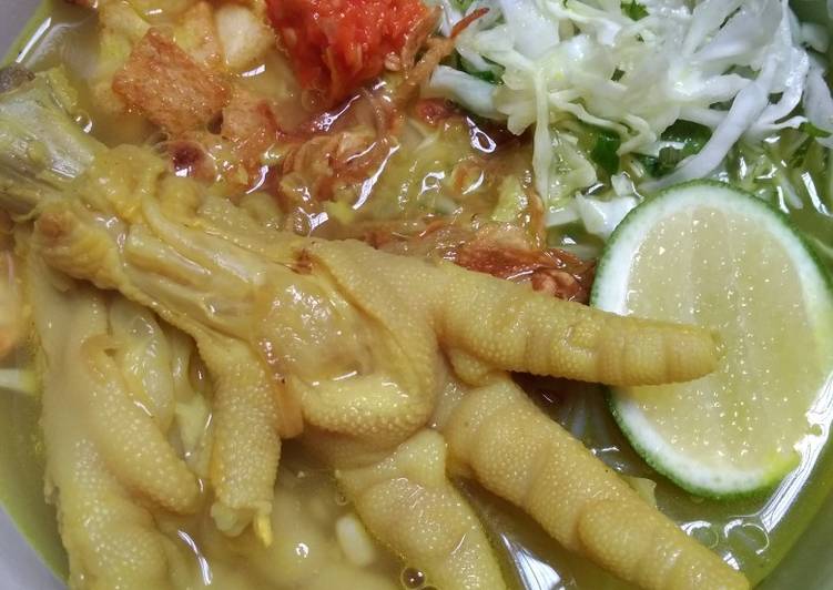 Resep Soto Cakar Ayam Mantap yang Enak