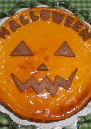 A picture of Yogurt Kabocha Cheesecake.