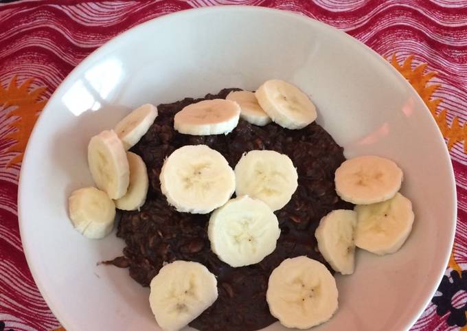 Recipe of Perfect Chocolate coconut porridge