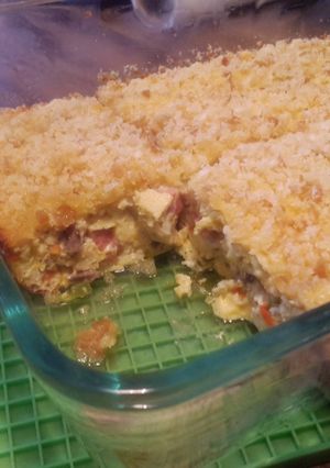 A picture of My Sister's Egg Bake.