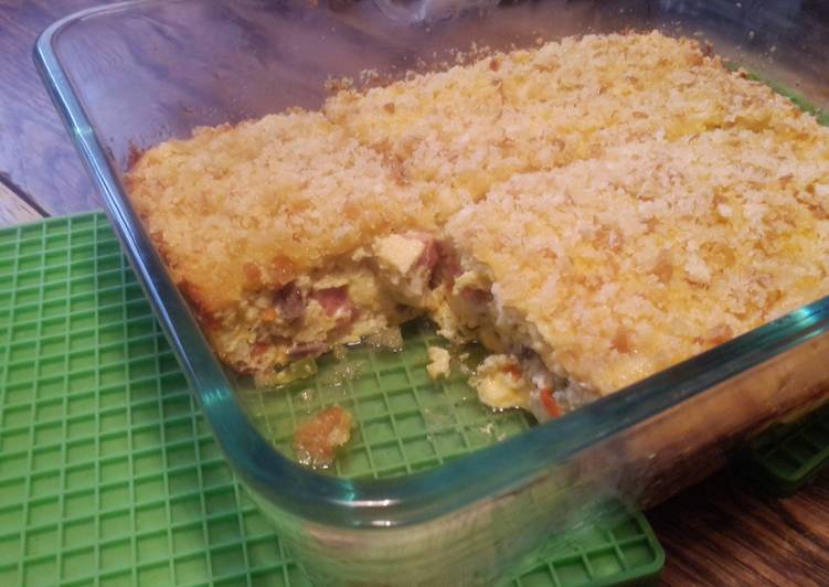 Steps to Make Super Quick Homemade My Sister&#39;s Egg Bake